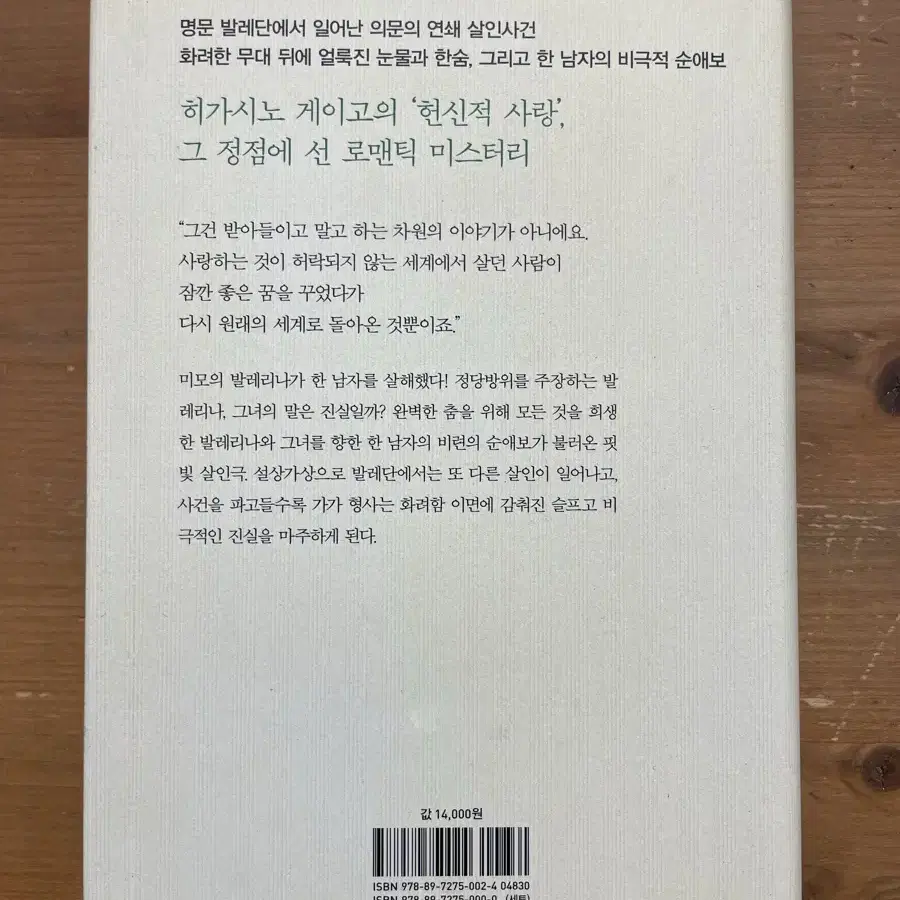 잠자는 숲 - 히가시노 게이고