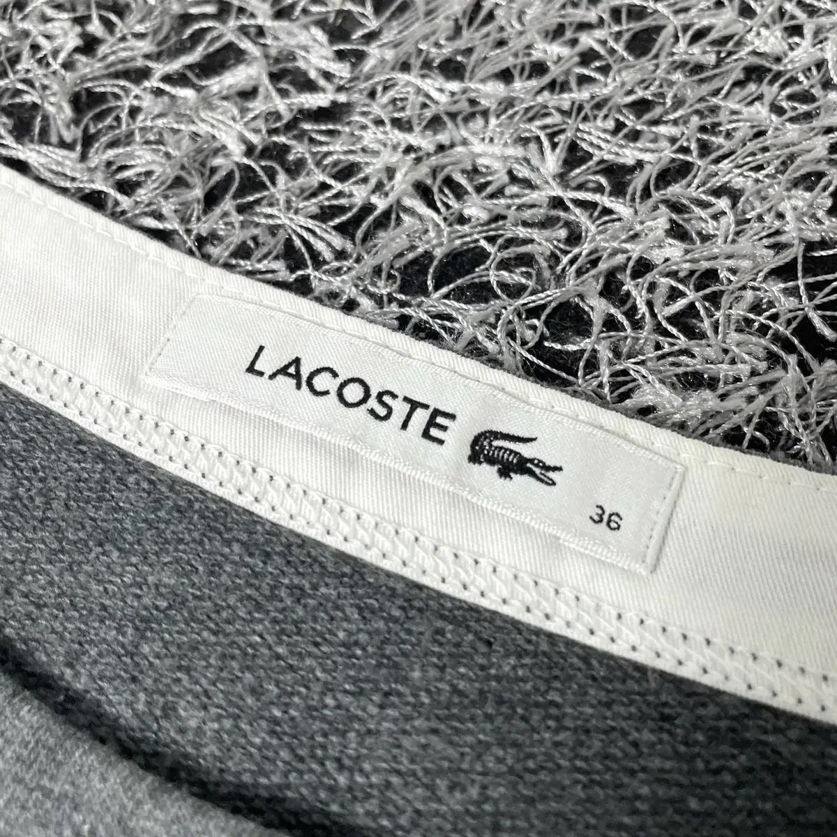 LACOSTE 라코스테 여성 보트넥 티셔츠