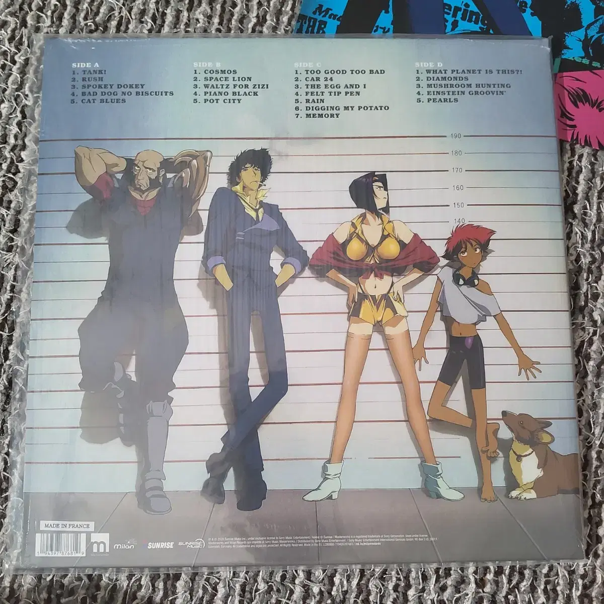 카우보이 비밥 영화음악 Cowboy Bebop LP 퍼플 마블 에디션