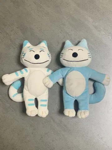 11마리 고양이 봉제 인형 2개 세트