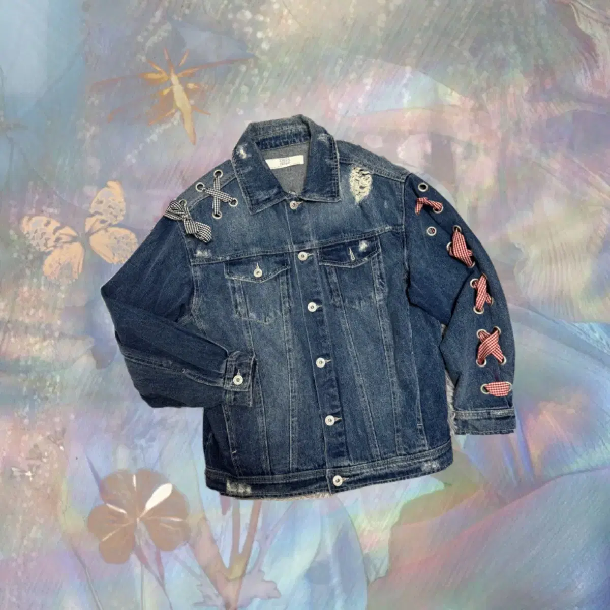 Kitsch Ballecore Denim Jacket Blue Jacket