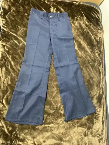 랭글러 네이비 부츠 컷 슬랙스