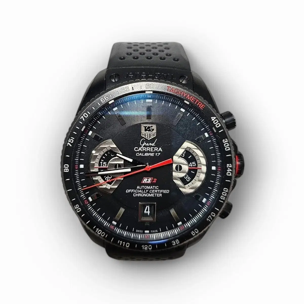 TAG Heuer Grand Carrera 17RS2 Calibre 17 Rubber Band