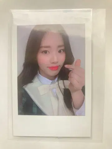 지원 폴라로이드 fromis_9 ID