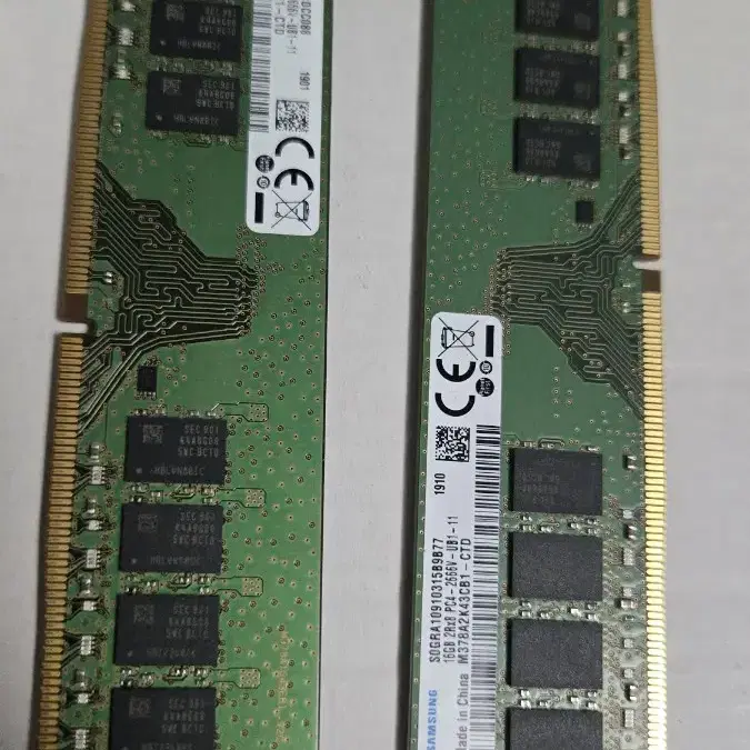 ram ddr4 16gb 2개 판매합니다