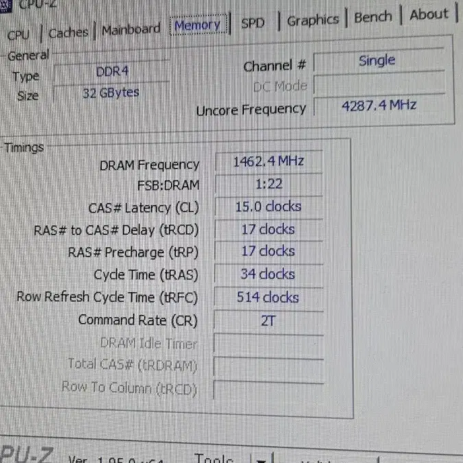 ram ddr4 16gb 2개 판매합니다