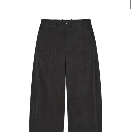 해칭룸 wide curve trousers bumpuroycharcoal