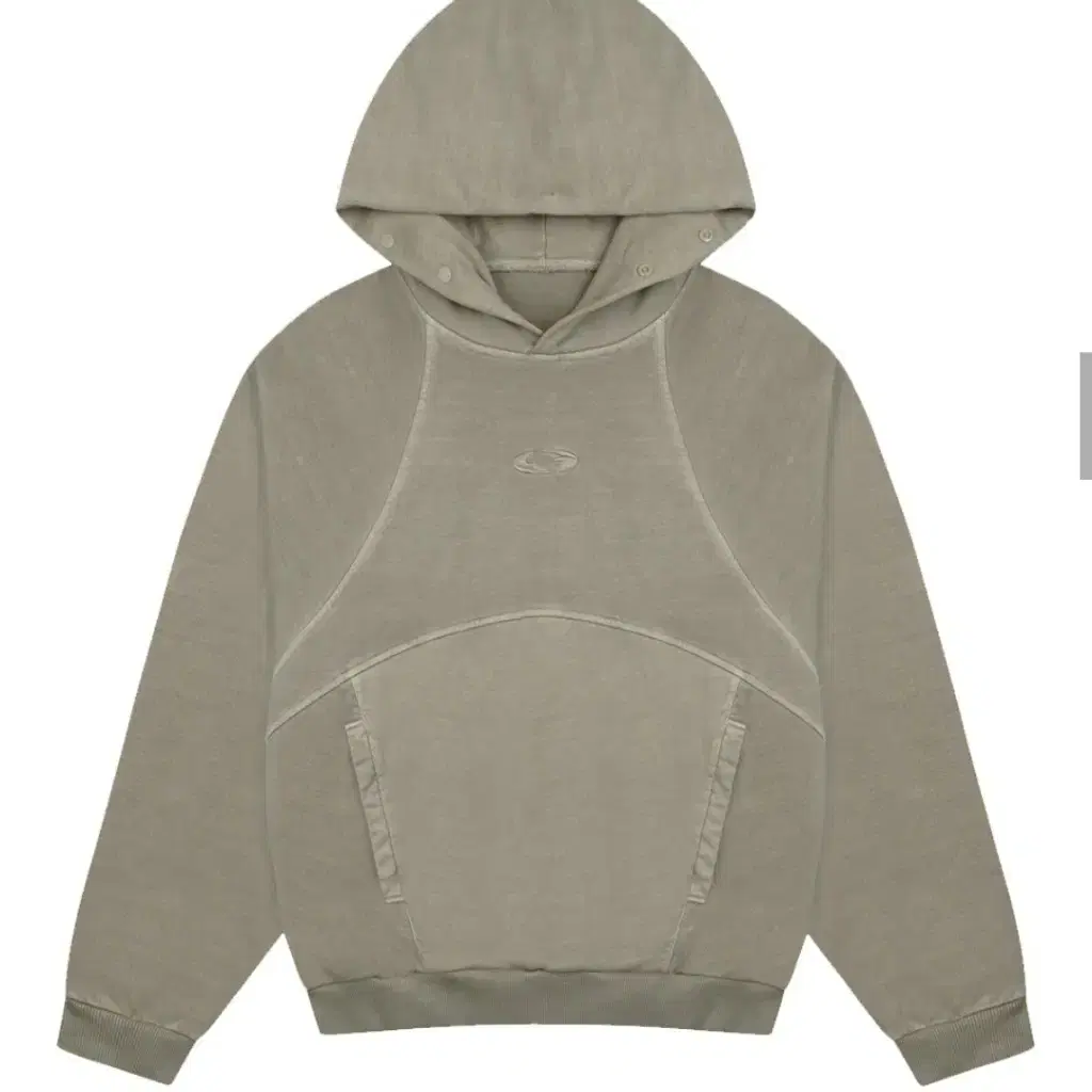 P. DYED STREAMLINE HOODIE [TAUPE]