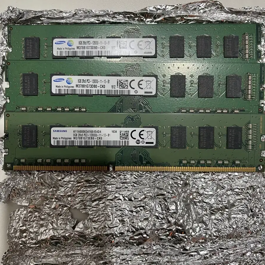 DDR3 8G PC3 12800U 램 팝니다