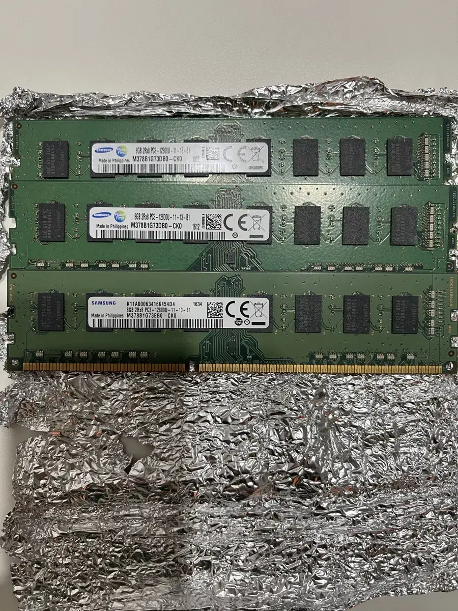 DDR3 8G PC3 12800U 램 팝니다