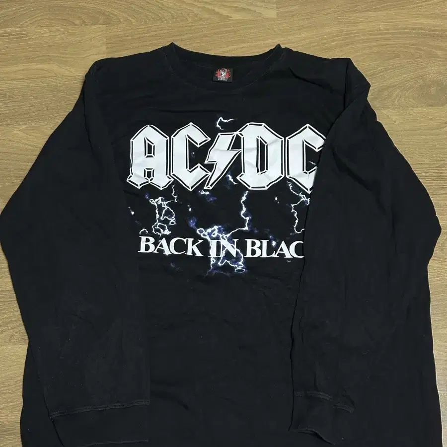 acdc 롱슬리브 긴팔 xl