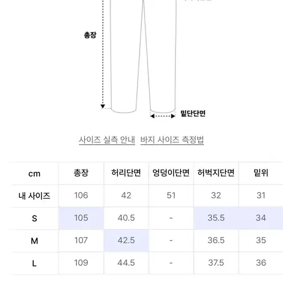 ETCE 벨벳 더블니 팬츠 L