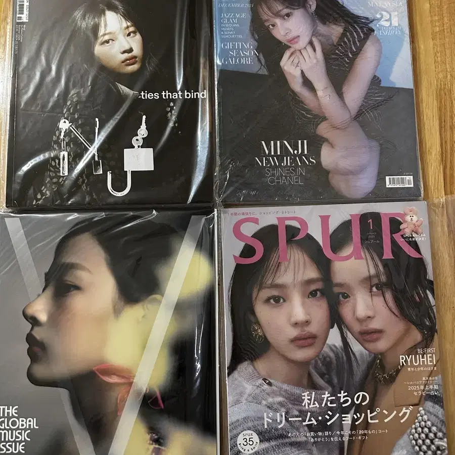 Newjeans Minji magazine 뉴진스 민지 잡지 일괄 양도