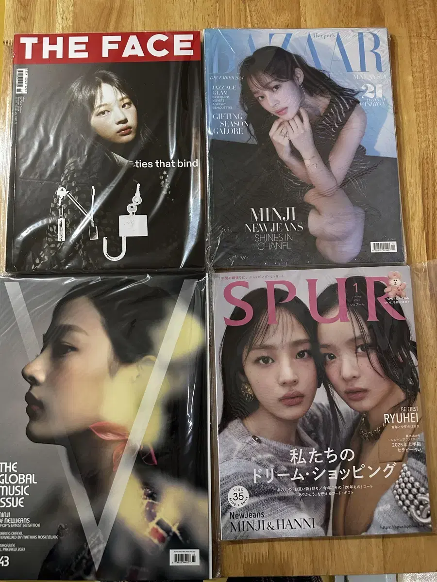 Newjeans Minji magazine 뉴진스 민지 잡지 일괄 양도