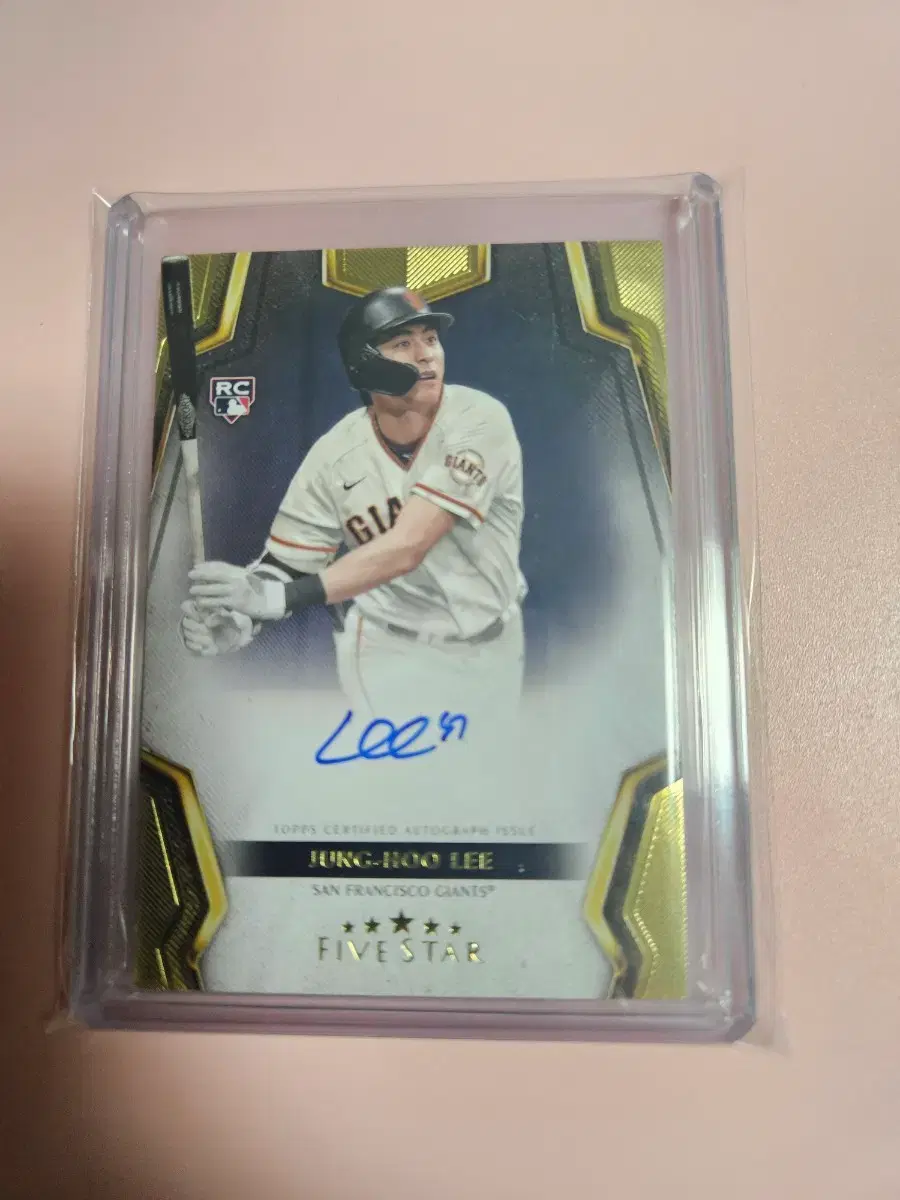 이정후 Topps Five Star 오토 카드
