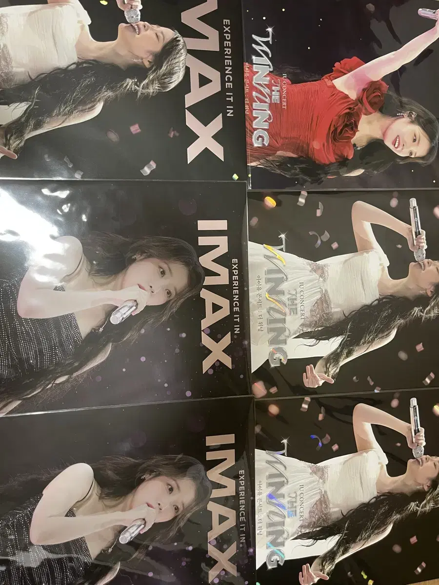 아이유 포스터 (4DX, 1주차 IMAX, 2주차 IMAX)