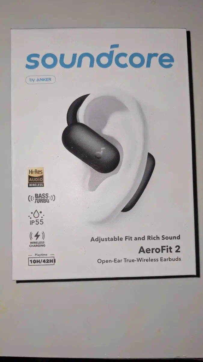 Fully open Bluetooth earphones aero fit 2