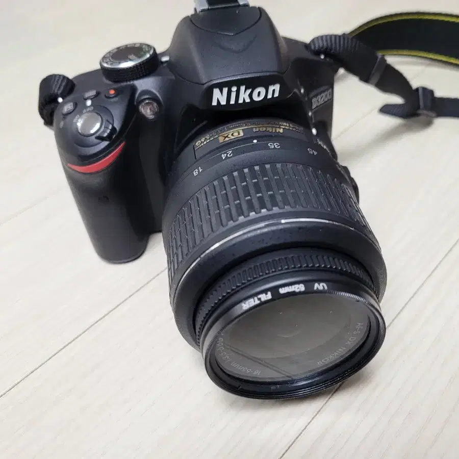 A급 니콘 DSLR 카메라 D3200 과 18-55 렌즈 세트