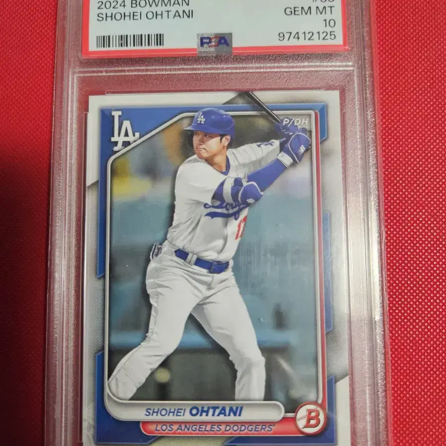 오타니 2024 Bowman PSA 10등급 카드