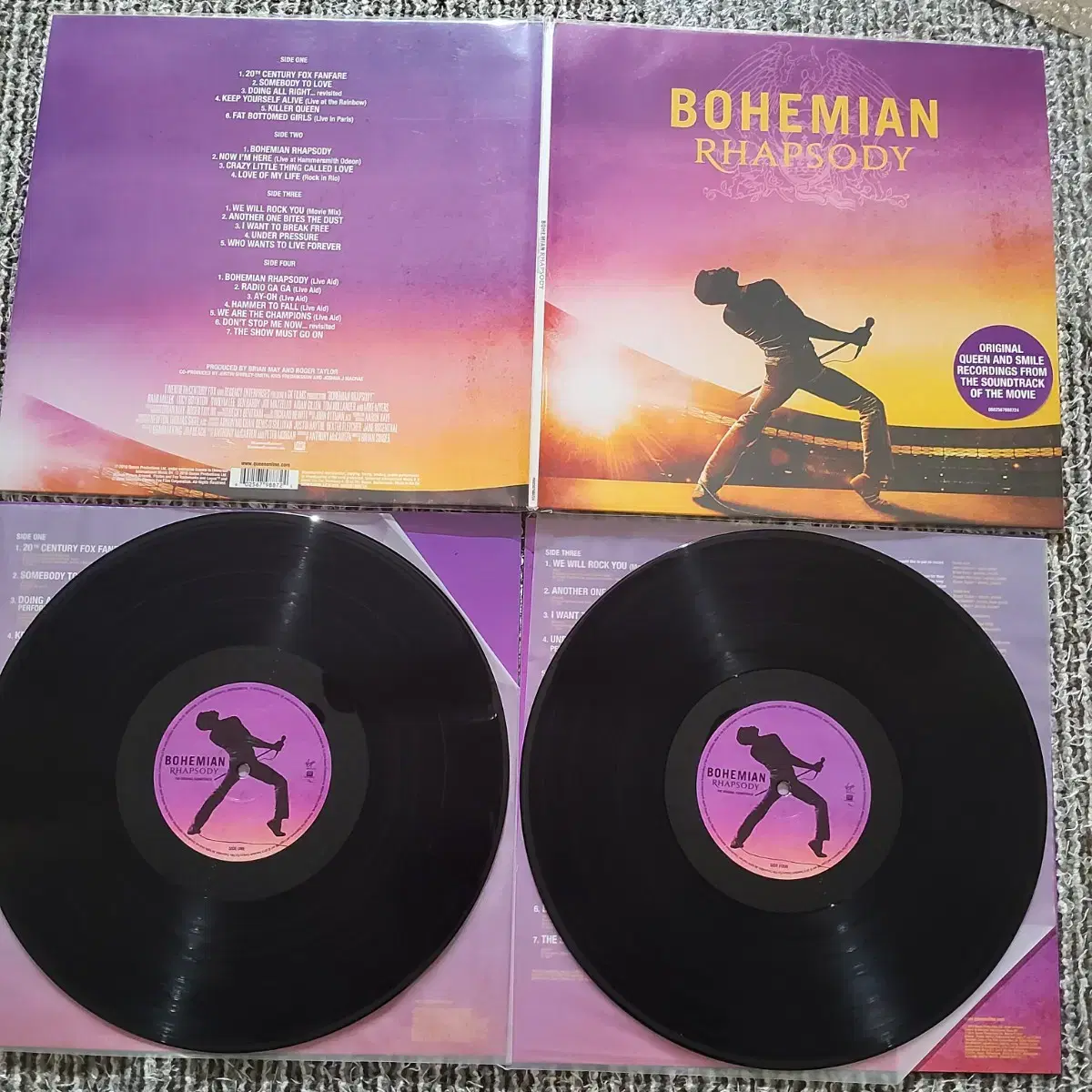 보헤미안 랩소디 Queen Bohemian Rhapsody OST LP