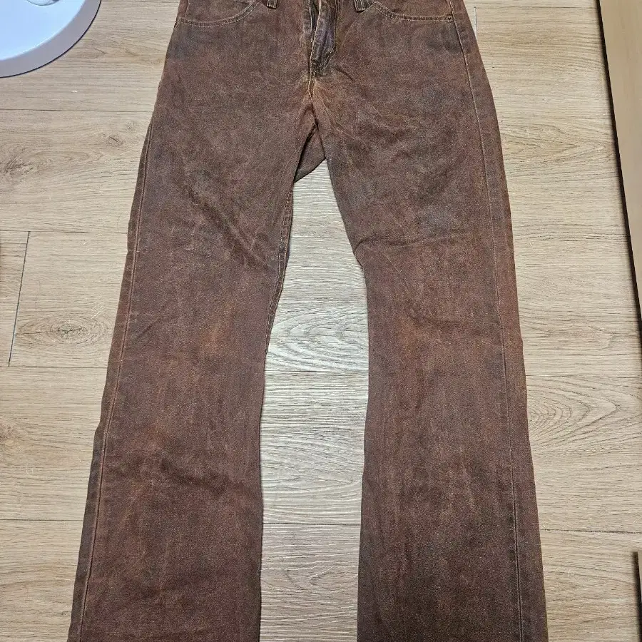 Levi's 갈색 청바지