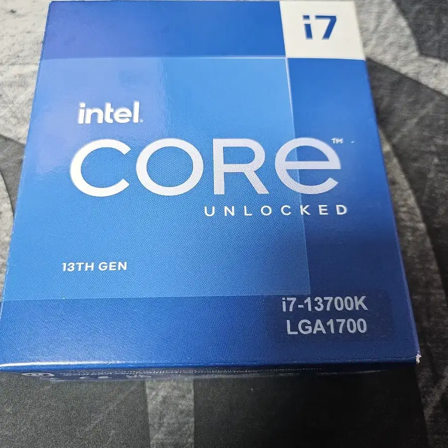 intel i7 13700K 정품