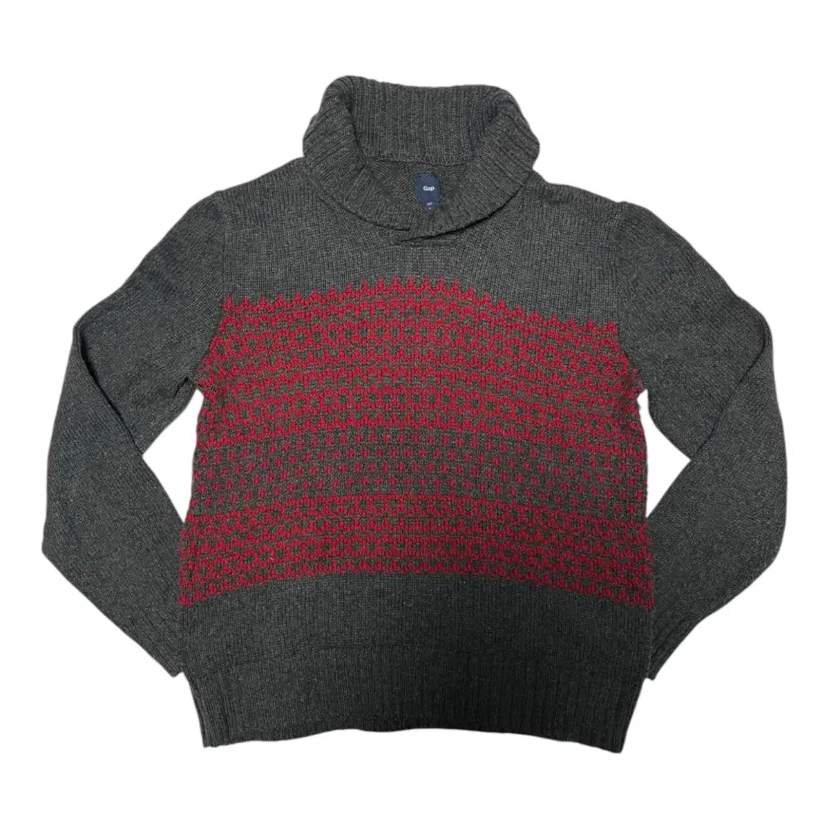 Old gap red stipe knit