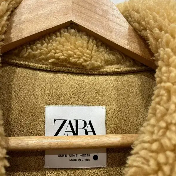 Zara 자라 플리스 무스탕 자켓 우먼즈