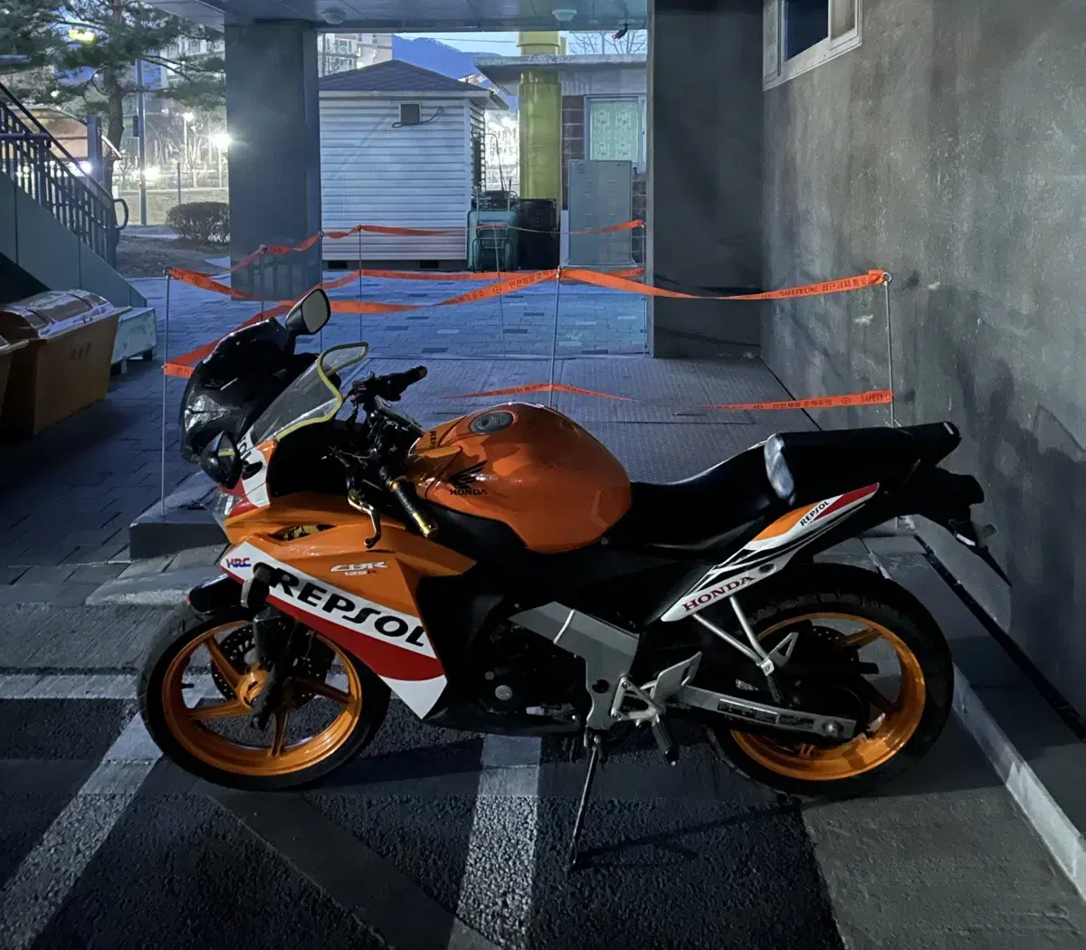 cbr125r 랩솔