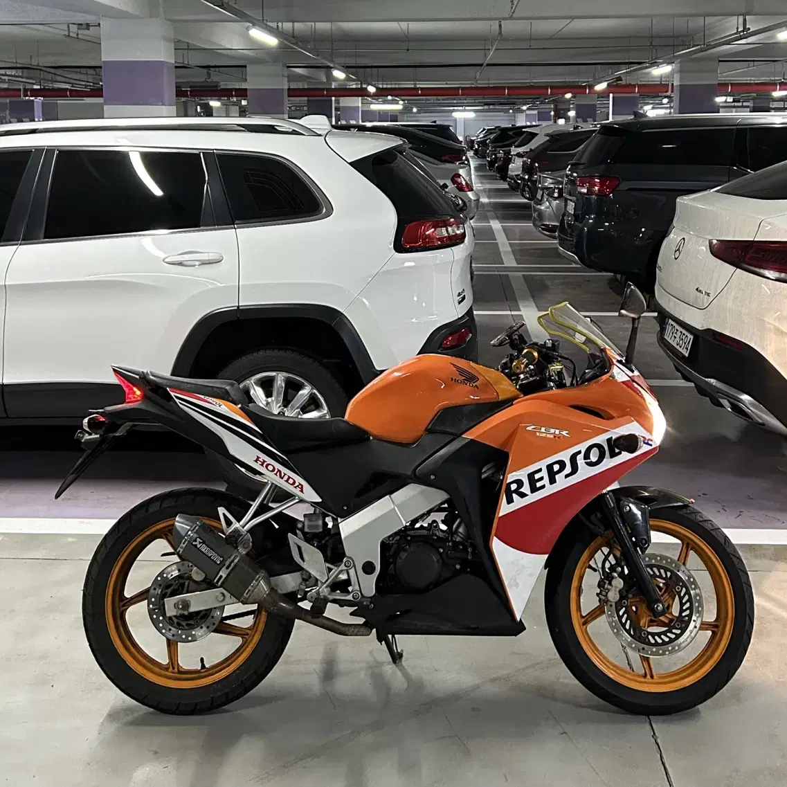 cbr125r 랩솔