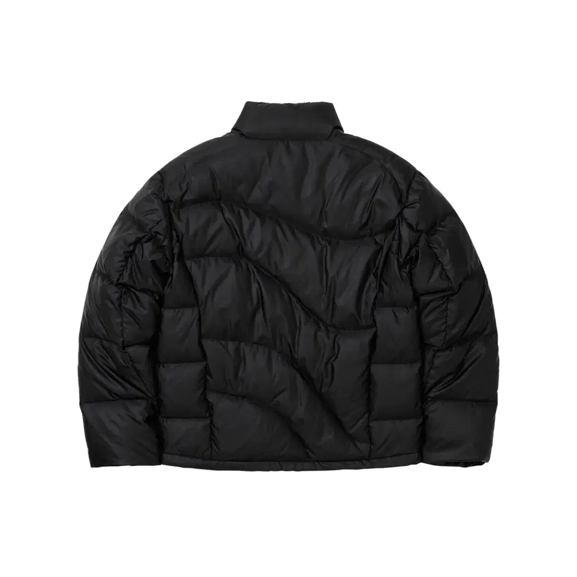 웰빙익스프레스 Wave Down Jacket Black