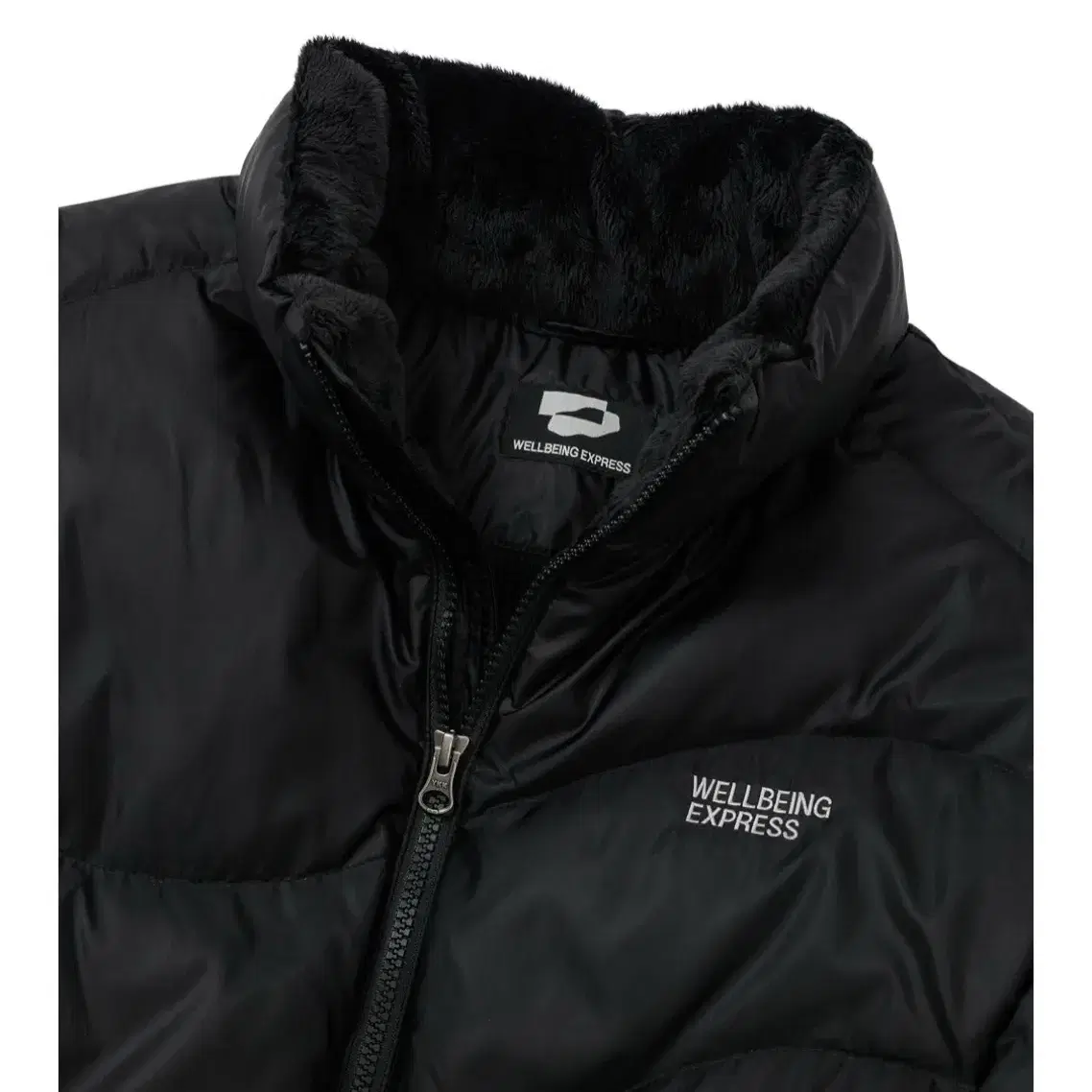 웰빙익스프레스 Wave Down Jacket Black