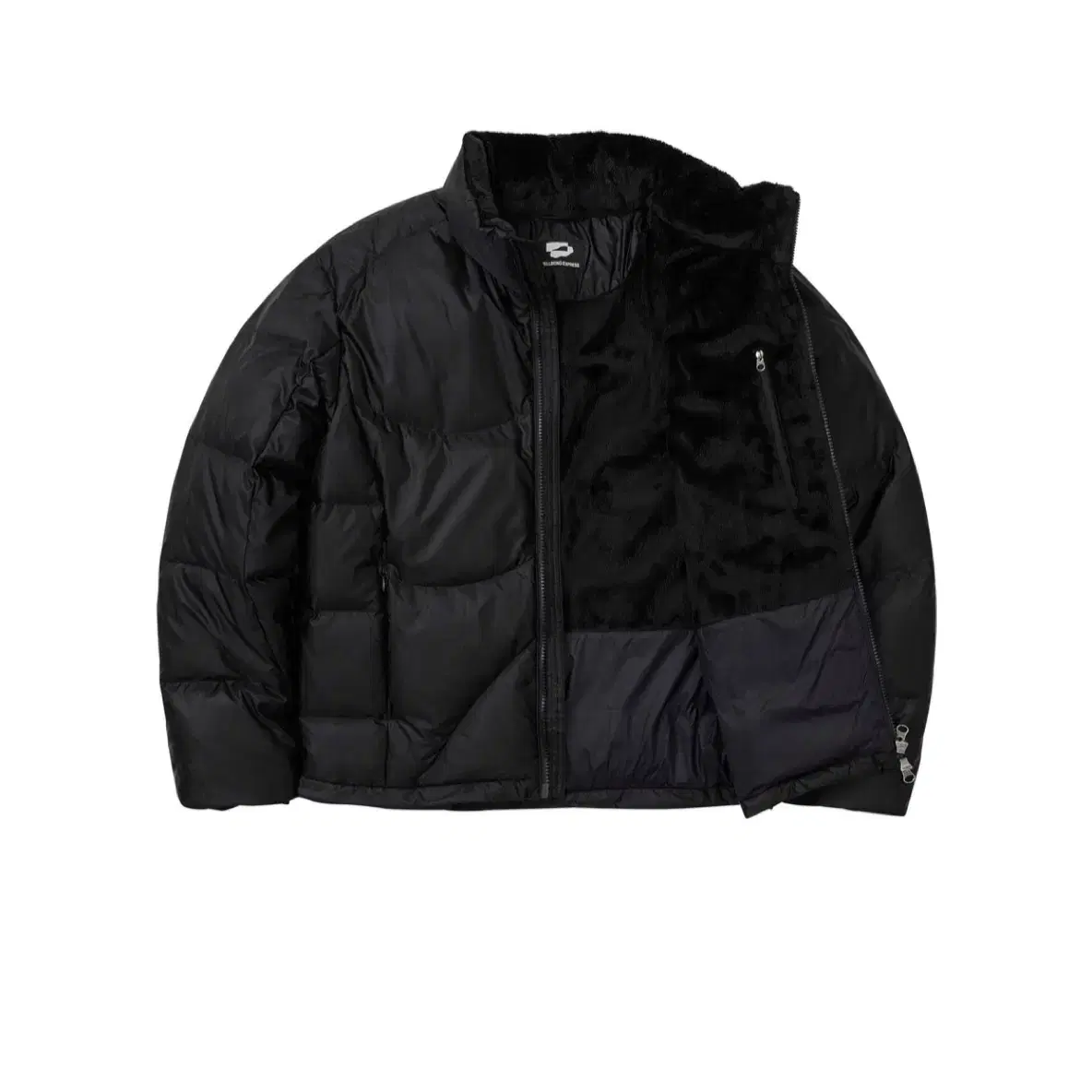 웰빙익스프레스 Wave Down Jacket Black