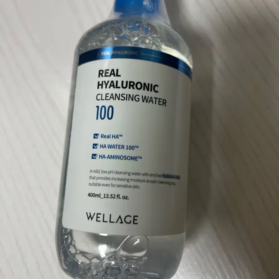 웰라쥬 리얼 히알루로닉 클렌징워터 400ml