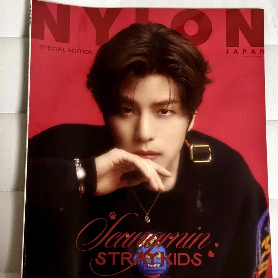 스트레이키즈 스키즈 승민 나일론 nylon 일본 잡지 23년 12월호