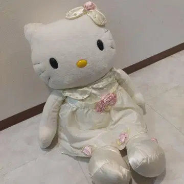 새상품급 특대형 헬로키티봉제 인형 발길이 긴 롱 레그
