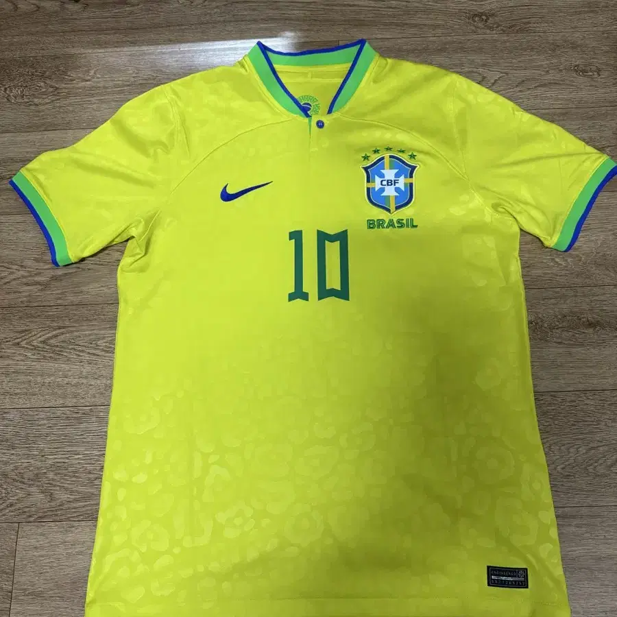 나이키 브라질 홈 Neymar JR 유니폼 M 10번 2022/23