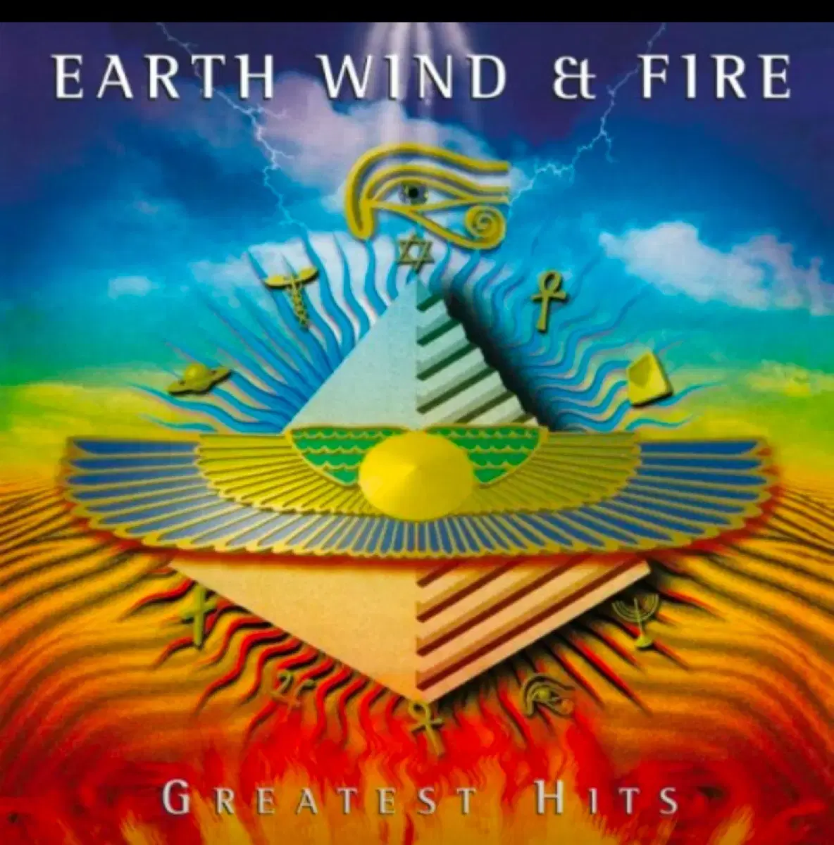 earth wind fire 지풍화 greatest hits LP