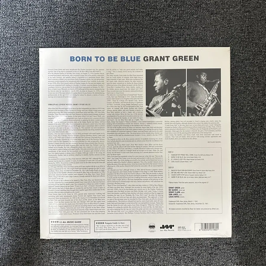 [미개봉] 재즈 기타리스트 Grant Green 레코드(LP) 팝니다.