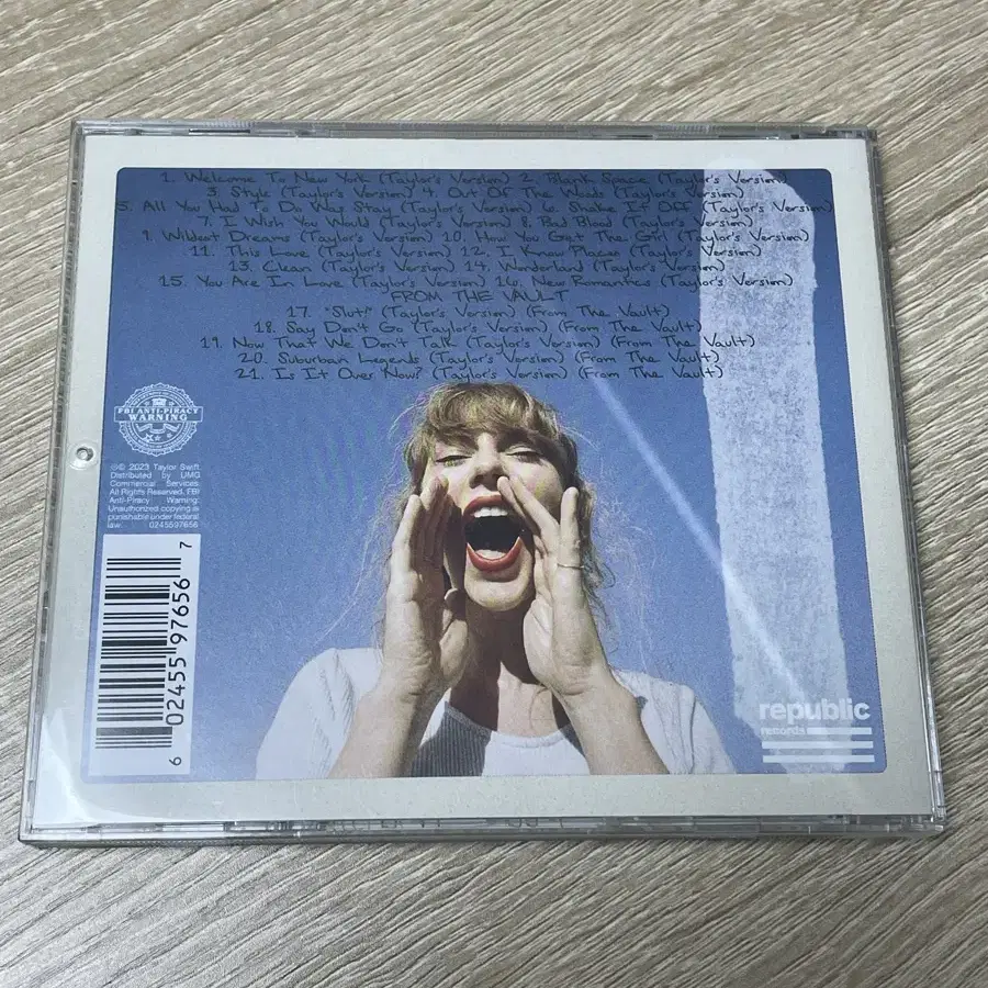 Taylor swift 테일러 스위프트 1989 tay ver CD