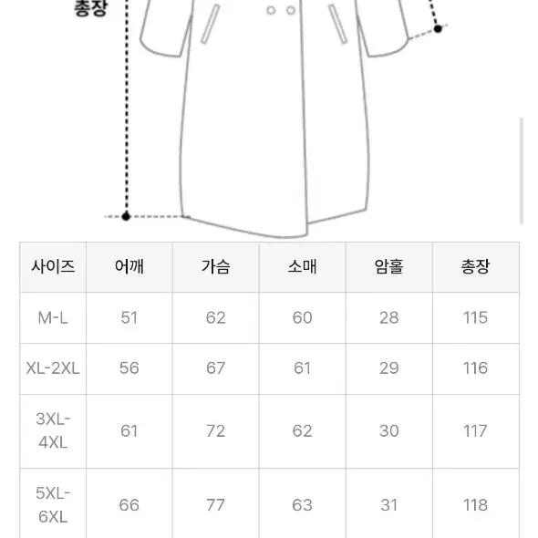 새상품) 바이모노 모노 캐시라이크 오버 싱글코트 블랙 XL~2XL