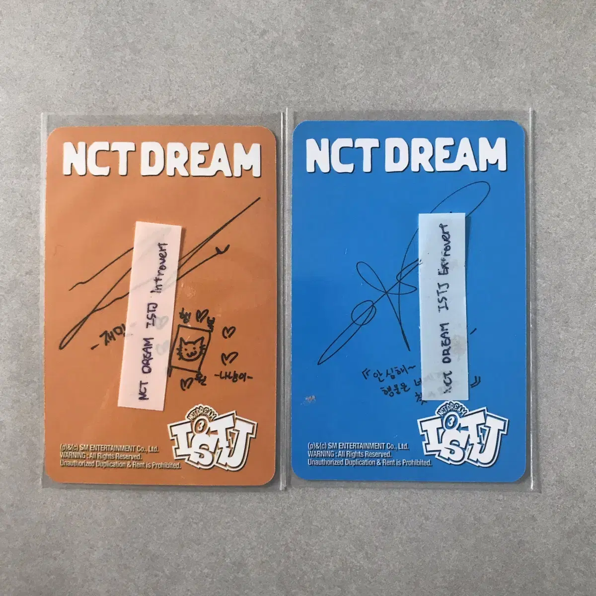 NCT DREAM ISTJ 엔시티드림  재민 런쥔포카