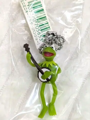 KERMIT THE FROG 커밋 미트 미니 미니 열쇠고리(밴조)