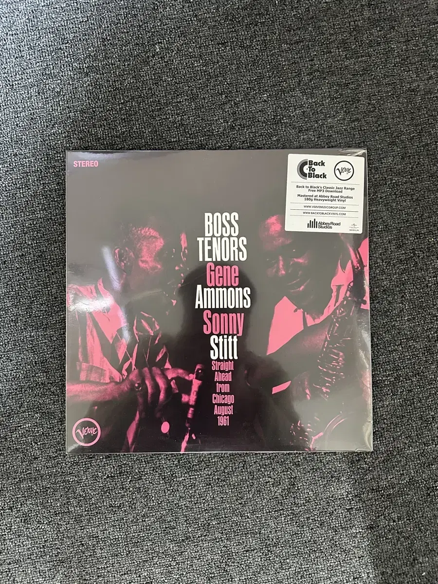 [미개봉] 명반 boss Tenors 레코드(LP) 팝니다.