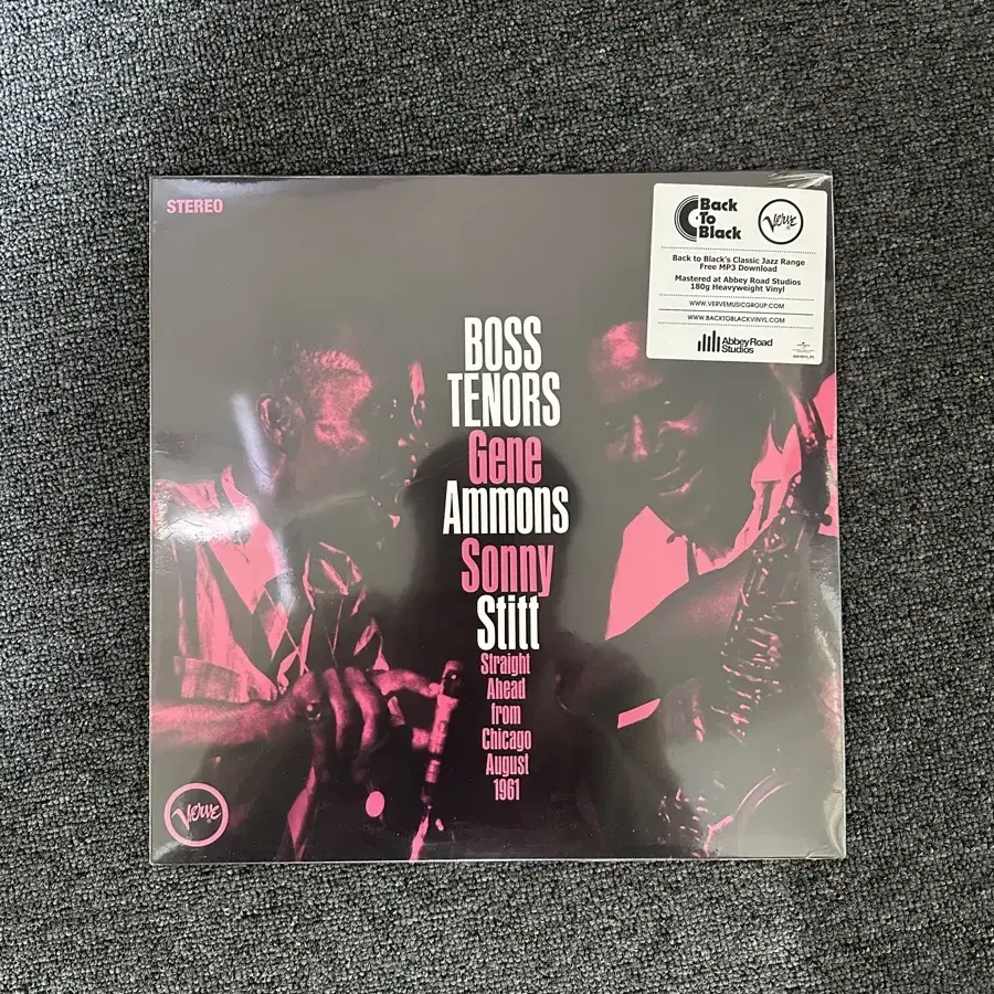 [미개봉] 명반 boss Tenors 레코드(LP) 팝니다.