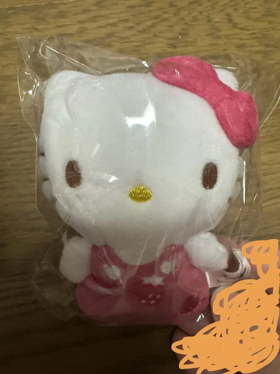 (50%할인) 키티 럭키쿠지 인형 키링