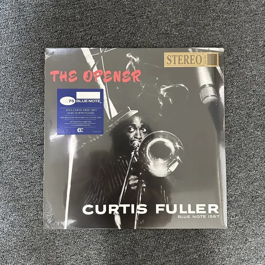 [미개봉] 재즈 트롬본 연주자 Curtis Fuller 레코드(LP)