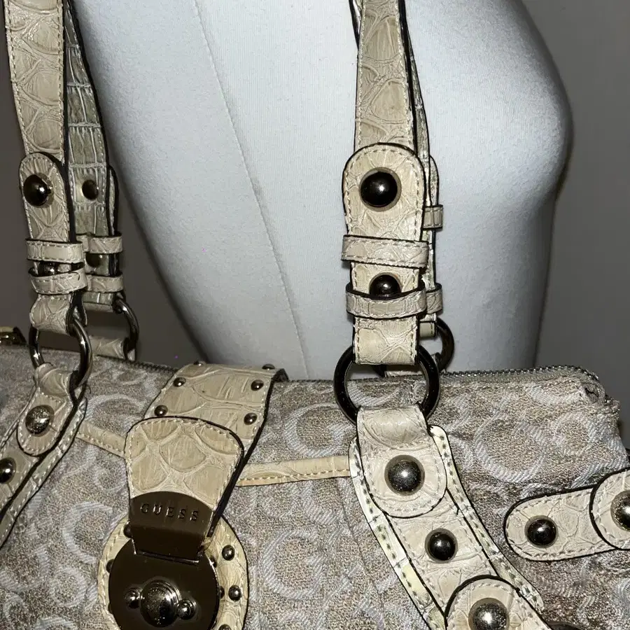 Guess gold vintage bags