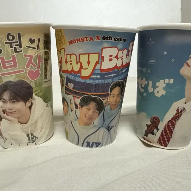 세븐틴 외 아이돌 생카컵 300원