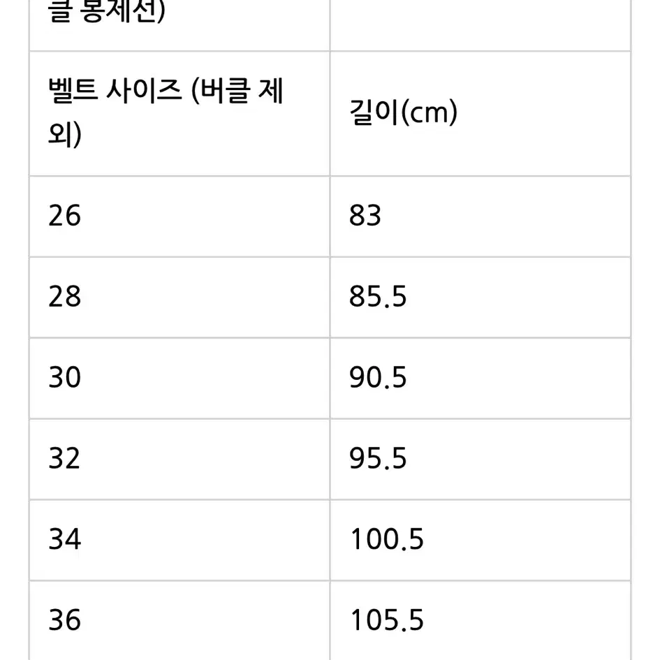 마틴페이지 퀵릴리즈 벨트 34사이즈